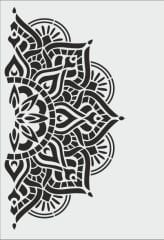 E046 - E STENCİL (25X35)