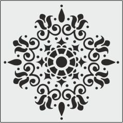 K003 - K STENCİL (25X25)