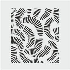 K024 - K STENCİL (25X25)