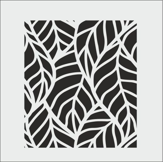 K027 - K STENCİL (25X25)