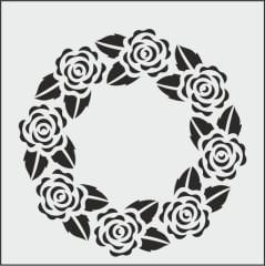 K032 - K STENCİL (25X25)