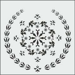 K033 - K STENCİL (25X25)