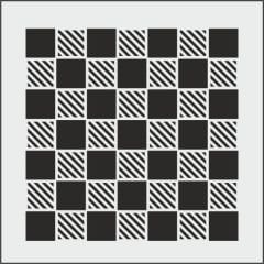 K037 - K STENCİL (25X25)