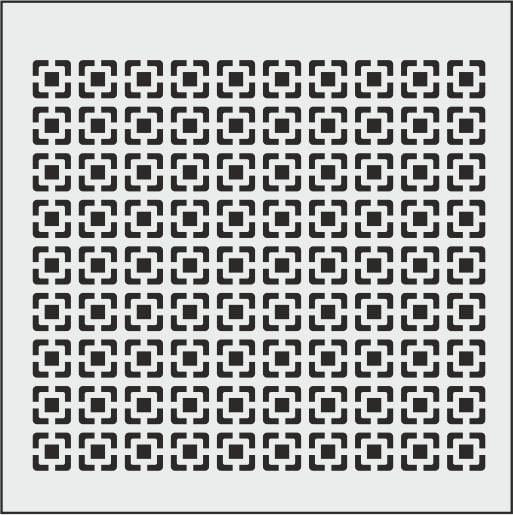 K038 - K STENCİL (25X25)