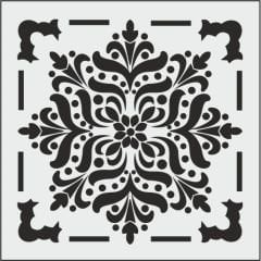 K047 - K STENCİL (25X25)