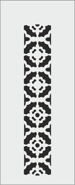 N001 - N STENCİL (10X25)