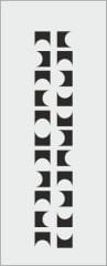 N009 - N STENCİL (10X25)