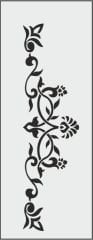 N043 - N STENCİL (10X25)