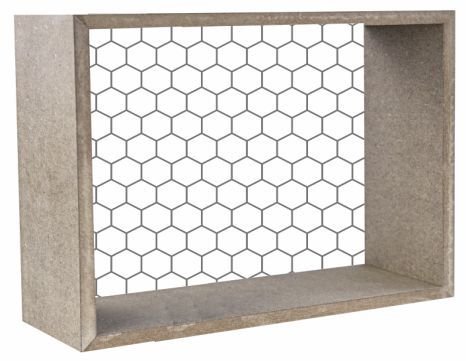 R292 - TELLİ DİKDÖRTGEN RAF BÜYÜK