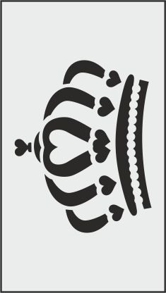V059 - V STENCİL (9X16)