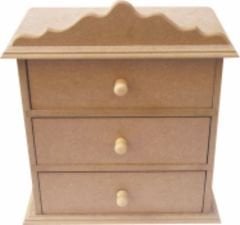 KT109 - ÜÇ ÇEKMECELİ KUTU
