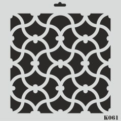 K061 - K STENCİL (25X25)